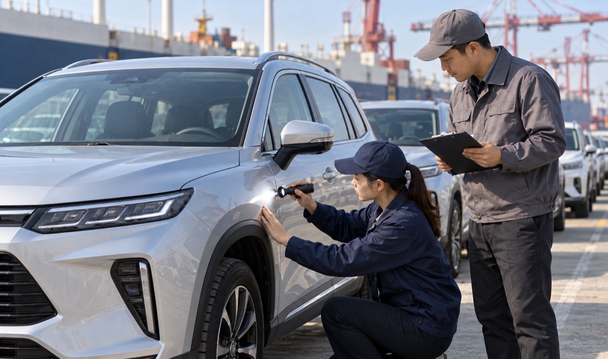 Pre-dispatch vehicle inspection
